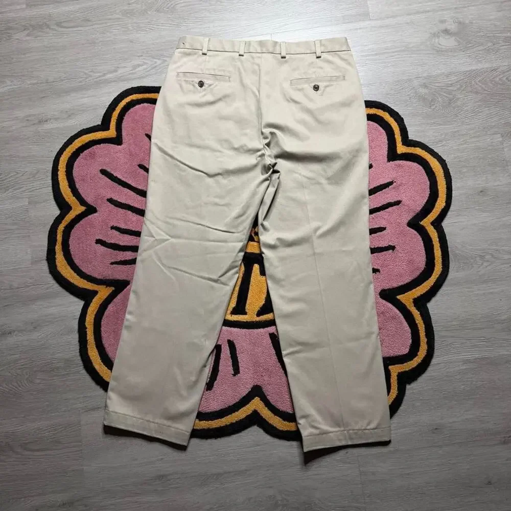 Brooks Brothers Advantage Chino Clark Fit Pants Size 36x30 Tan
